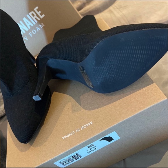 Black booties heels - Picture 2 of 2